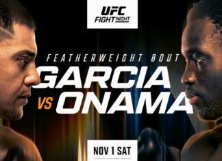 UFC Fight Night: Garcia vs Onama – wyniki gali ufc fight night garcia vs onama wynik walki