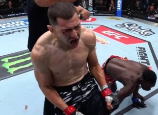 Steve Garcia zwyciężył z Davidem Onamą przez nokaut w pierwszej rundzie walki wieczoru (WIDEO) ufc garcia onama