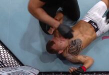 Ciężki nokaut na gali UFC w Katarze! Myktybek Orolbai pokonał Jacka Hermanssona (WIDEO) ufc orolbai hermansson