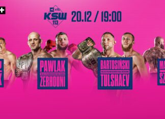 XTB KSW 113: Bartosiński vs Tulshaev – wyniki gali KSW 113 wyniki gali