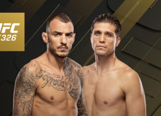 Brian Ortega kontra Renato Moicano 2 na UFC 326