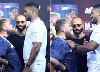 Anthony Joshua i Jake Paul twarzą w twarz. Walka już w nocy z piątku na sobotę!