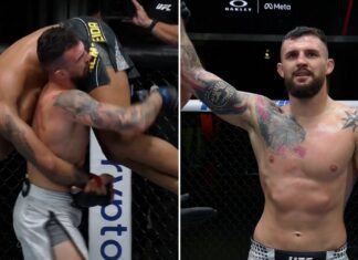 Cezary Oleksiejczuk zwycięża w debiucie w UFC! Polak wypunktował Cesara Almeidę!