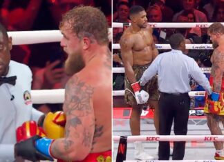 „Fani nie zapłacili, żeby oglądać takie gówno”. Mocne słowa sędziego podczas walki Joshua vs Paul