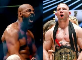 „Nie trać swojego ognia”. Jon Jones wspiera Adriana Bartosińskiego przed obroną pasa KSW
