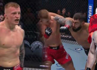 „Najbardziej szalone 2 minuty w historii” UFC przypomina niesamowity debiut Baraniewskiego (WIDEO)