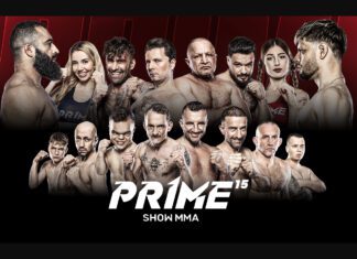 PRIME SHOW MMA 15: Arab vs Taazy – wyniki gali i wideo z darmowych walk
