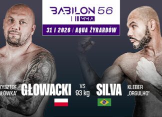 Babilon MMA 56: Głowacki vs Silva – karta walk, informacje o transmisji gali