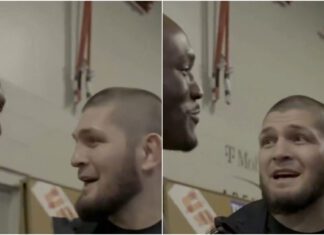 Islam Makhachev twarzą w twarz z Kamaru Usmanem za kulisami gali UFC 324 (WIDEO)