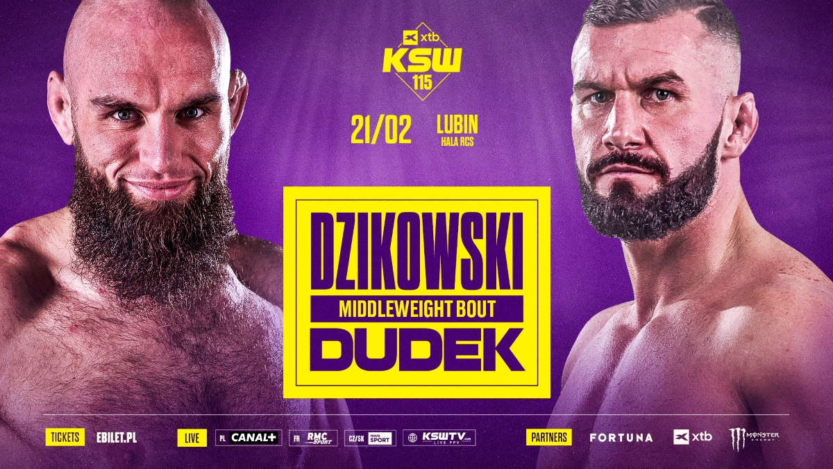 Dzikowski Signs Borys Dzikowski zmierzy się z Adrianem Dudkiem na gali XTB KSW 115 ...