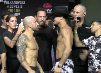 UFC 325: Volkanovski kontra Lopes 2 – wyniki ważenia. Jedna walka anulowana