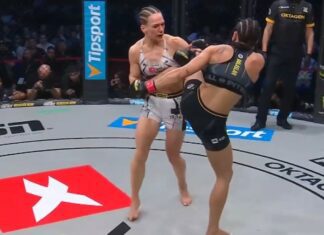 Nieudany debiut Karoliny Sobek w OKTAGON MMA! Polka została znokautowana w trzeciej rundzie (WIDEO) oktagon 83 karolina sobek
