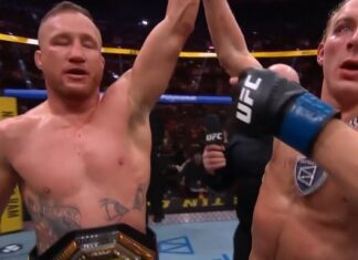 Niesamowita walka wieczoru UFC 324! Justin Gaethje tymczasowym mistrzem po zwycięstwie z Pimblettem! ufc 324 gaethje pimblett
