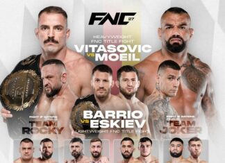 FNC 27: Vitasovic vs Moeil – wyniki gali