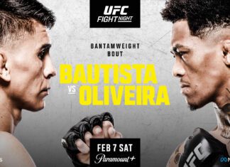 Gdzie oglądać UFC Vegas 113: Bautista vs Oliveira – rozpiska, transmisja (Wikłacz, Syguła i Oleksiejczuk)