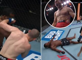 Uros Medic z potężnym nokautem w 79 sekund! Geoff Neal padł na deski (WIDEO)