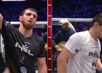 Ramazan Kuramagomedov mistrzem wagi półśredniej PFL! Shamil Musaev z pierwszą porażką w karierze! PFL KURAMAGOMEDOV MUSAEV