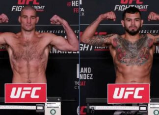 Wyniki ważenia przed galą UFC w Houston: Sean Strickland kontra Anthony Hernandez