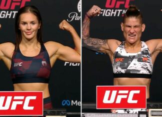 Klaudia Syguła w limicie przed sobotnią walką w UFC. Identyczna waga Priscilii Cachoeiry