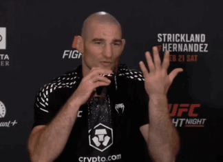 Brak wolności słowa nowego partnera UFC? Wyłączono mikrofon Stricklandowi (WIDEO)