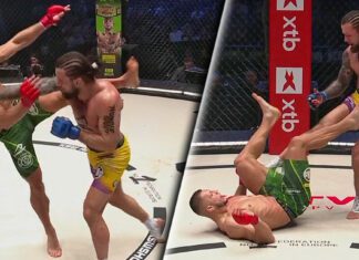 Artur Szczepaniak z odjętym punktem. Kacper Koziorzębski wygrywa większościową decyzją!