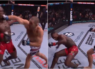 Israel Adesanya na deskach. UFC przypomina mistrzowski występ Seana Stricklanda (WIDEO)