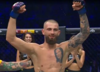 Oskar Staszczak wciąż niepokonany! Polak wygrał z Adamem Havranem na gali OKTAGON 84! oskar staszczak win oktagon