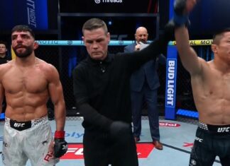 Kyoji Horiguchi pewnie pokonał Amira Albaziego po świetnym występie na gali UFC Vegas 113 ufc horiguchi albazi
