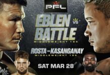 PFL Pittsburgh: Eblen vs Battle – wyniki gali z walką Jakuba Kaszuby