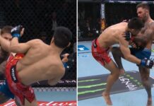 Dwa punkty odjęte w trzeciej rundzie wszystko przesądziły. Cody Garbrandt pokonał Xiao Longa!