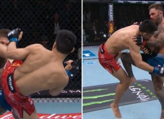 Dwa punkty odjęte w trzeciej rundzie wszystko przesądziły. Cody Garbrandt pokonał Xiao Longa!
