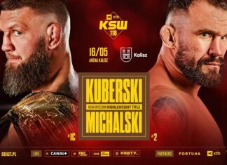 Piotr Kuberski vs Michał Michalski o pas walką wieczoru gali XTB KSW 118