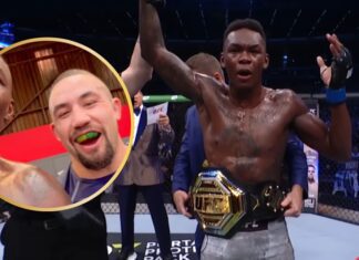 Kiedyś rywal, dziś sparingpartner – Whittaker pomaga Adesanyi w przygotowaniach do walki (WIDEO)