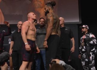 Spora różnica warunków fizycznych! Austen Lane zdecydowanie wyższy od Iwo Baraniewskiego (WIDEO)