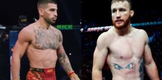 „Nigdy nie pójdę po obalenie”. Topuria odpowiedział na słowa Gaethje’ego