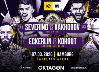 Gdzie oglądać OKTAGON 85: Severino vs Kakhorov – rozpiska, transmisja gali z udziałem Adriana Hamerskiego