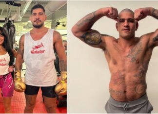 Alex Pereira pokazuje ile waży na kilka tygodni przed debiutem w kategorii ciężkiej (WIDEO)