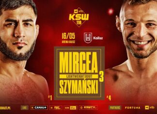 Walka Mircea vs. Szymański 3 odbędzie się na gali XTB KSW 118