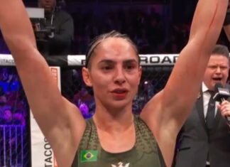 Ariane da Silva ze zwycięskim debiutem w PFL! Była mistrzyni KSW pokonała Sumiko Inabę pfl ariane lipski da silva win