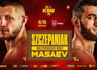 Artur Szczepaniak zmierzy się z Adamem Masaevem na gali XTB KSW 118 w Kaliszu