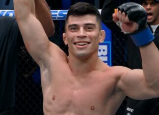 Kevin Vallejos znokautował Josha Emmetta w walce wieczoru gali UFC Fight Night 269! (WIDEO) ufc kevin vallejos win