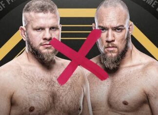 Valter Walker wypada z zestawienia z Marcinem Tyburą na marcowej gali UFC