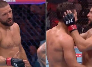 Fenomenalne statystyki Mateusza Gamrota z walki na UFC 327! Kontrola, sprowadzenia, ciosy, dominacja!