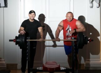 „Pudzian” na ławie z prezydentem. „Umowa była, żeby nie cisnąć na maksa, ale nie odpuścił…” (WIDEO)