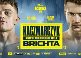 Kaczmarczyk vs Brichta o pas mistrza walką wieczoru gali KSW w Radomiu
