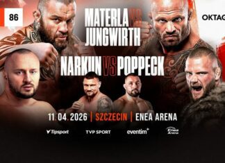 Gdzie oglądać OKTAGON 86: Materla vs Jungwirth? Karta walk, transmisja gali z walkami Materli i Narkuna
