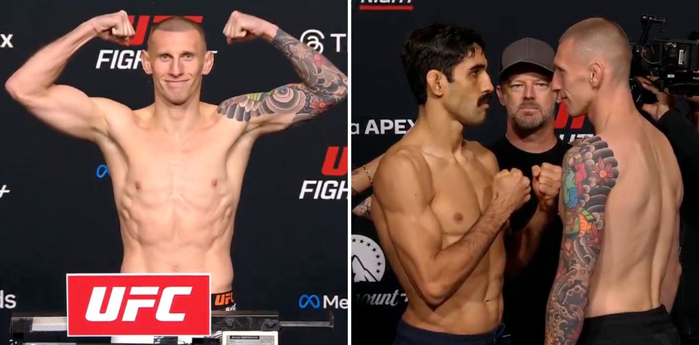 Robert Ruchała i Jose Delano twarzą w twarz przed UFC w Las Vegas ...