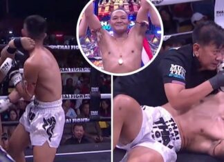 45-letni Saenchai z widowiskowym nokautem! Legenda Muay Thai z 328 wygraną w karierze
