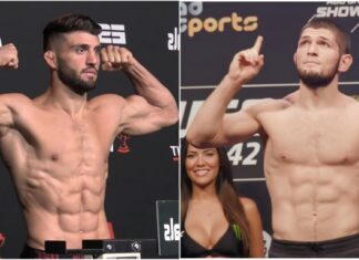 Prime Khabib Nurmagomedov czy Arman Tsarukyan? Ormianin nie ma wątpliwości kto wygrałby taką walkę