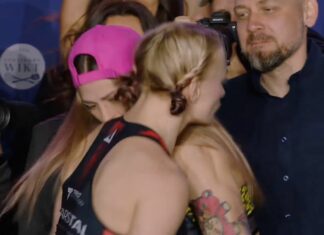 Tam jest naprawdę gorąco! Wiktoria Czyżewska i Sara Luza Smajic w mocnym spięciu na ważeniu przed XTB KSW 118 (WIDEO)